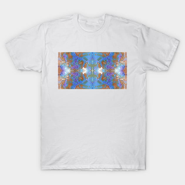 Pattern of Abstract Outside View of Earth T-Shirt by mavicfe